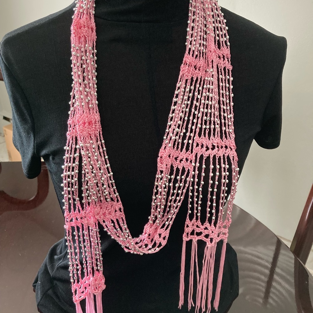 Crochet Beaded Scarf?
